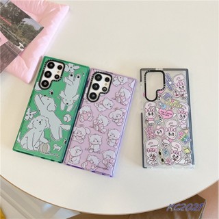 เคสโทรศัพท์มือถือแบบนิ่ม TPU ใส กันกระแทก ลายกระต่ายแรงบันดาลใจ TiFY แฟชั่น สําหรับ Samsung Galaxy S23 Plus S22 Ultra S21 Plus S21 Ultra S20 Ultra S20+