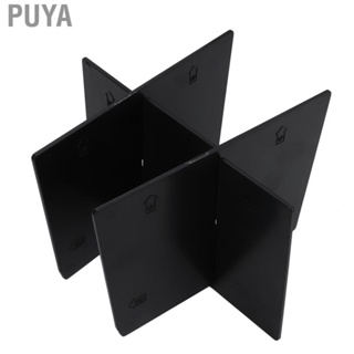 Puya Armrest Storage Box Divider Black 3PcsSet Wallets  Holder ABS Center