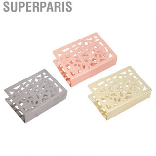 Superparis Napkin Holder Tissue Holder Wire  Process for Home for Office