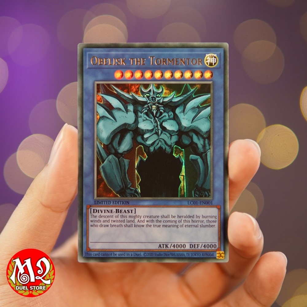 การ์ด Yugioh LC01-EN001 - Obelisk the Tormentor - Ultra Rare Limited Editon (25th Anniversary) - Egy