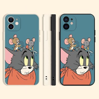 barber cat เคสไอโฟน 8พลัส cartoon 7 8 Plus Se 2020 เคส X Xr Xs Max cover iPhone 13 12 11 promax mouse case