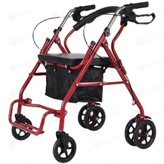 ROLLATOR รถเข็นหัดเดินพับเก็บได้รถเข็นผู้ป่วยหัดเดิน รถเข็นช่วยเดินรถเข็นสำหรับผู้สูงอายุ รถเข็นผู้สูงอายุ