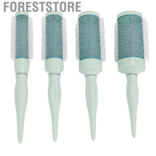 Foreststore Round Brush Set Nylon Bristles Reduce Frizz Roll Hair Comb for Blow Drying for