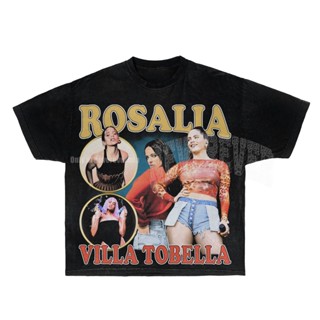 เสื้อยืด พิมพ์ลาย Rosalia 90s สไตล์วินเทจ 90s 90s | Reggaeton | 2000s Rap Tee