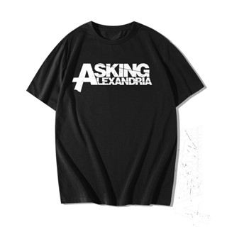 Kaos BandASKING ALEXANDRIA Baju Distro เสื้อท็อป ผ้าฝ้าย หวี 24s Music Rock Artic Monkeys TAG MERCHCONS APPAREL ขนาดด้าน