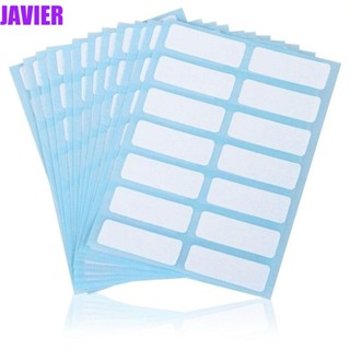 JAVIER สติกเกอร์ฉลากเปล่า ขนาด 13 X 38 มม. สีขาว สําหรับติดราคา