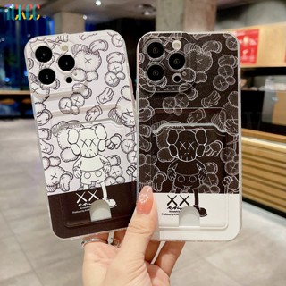 เคสโทรศัพท์มือถือ TPU แบบนิ่ม มีคลิปหนีบบัตร สําหรับ Infinix Note 30 30i Pro Vip Hot 30 30i