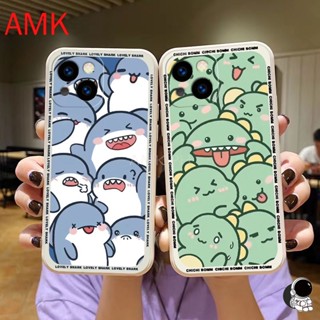 เคสโทรศัพท์มือถือแบบใส กันกระแทก ลายปลาวาฬ และไดโนเสาร์น่ารัก สําหรับ Samsung M62 M53 M52 M51 M33 M32 M31 M23 M21 M11 J7 J6 J5 J4 J3 J2 PRO PRIME PLUS NOTE 8 9 A750