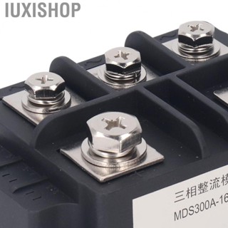 Iuxishop 3 Phase Bridge Rectifier  Fast Heat Dissipation 5 Terminals Diode Rectifier Power Module 300A 1600V  for Home