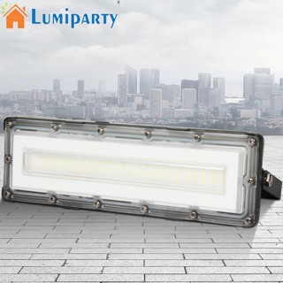 Lumiparty ไฟฟลัดไลท์ Led 50w 85-265v กันน้ํา Ip66 สําหรับสวนกลางแจ้ง