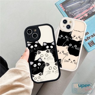 เคสโทรศัพท์มือถือ ลายการ์ตูนแมวน่ารัก สําหรับ Realme C25s C31 C25Y C21Y C55 C35 C11 9i 5 6i 8 5i 7i 6s 8i 6 8 C30 C15 C12 C17 C30s 10 Pro + C21 GT C20A C20 C17 C3 เคสนิ่ม