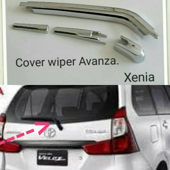 ฝาครอบปัดน้ําฝนโครเมียมสําหรับ AVANZA/ZENIA