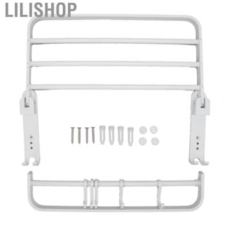 Lilishop Double Towel  Holder Wall Mounted Bathroom Towel Hanger Rack Shelf