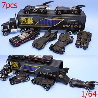 โมเดลรถยนต์แบทแมน The Dark Knight ขนาด 1:64 จํานวน 7 ชิ้น เครื่องชั่งน้ําหนัก