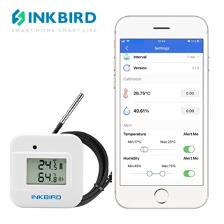 Inkbird IBS-TH2 Plus เครื่องวัดอุณหภูมิ และความชื้น ไฮโกรมิเ…