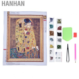 Hanhan 5D Rhinestone Painting Kit Sparkling DIY 5D Rhinestone Painting Kit for Dining Room for Living Room