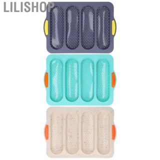 Lilishop Baguette Mold Bread Baking Pan Silicone for Kitchen