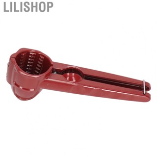 Lilishop Aluminum Nutcracker Tool Multifunction Red Cup Shaped Nut Opener For Walnut Nuts Chestnut Melon