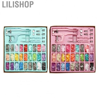 Lilishop Snap Fasteners  Snap Button Kit Easy Operation  for Clothing