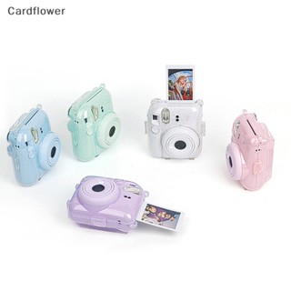 &lt;Cardflower&gt; กระเป๋าเคสใส สําหรับใส่กล้อง Fujifilm Instax Mini 12