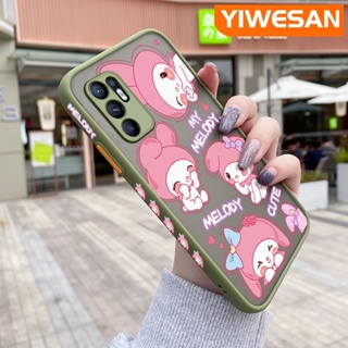 เคสโทรศัพท์มือถือ ซิลิโคนนิ่ม ใส กันกระแทก ลายการ์ตูนมายเมโลดี้ สําหรับ OPPO Reno 6 4G Reno 6Z 5G