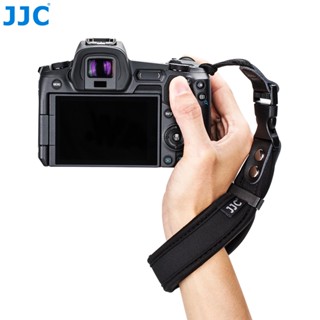 Jjc สายคล้องข้อมือนีโอพรีน ปรับได้ สําหรับกล้อง Sony Canon Nikon Fujifilm DSLRs Mirrorless