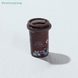 [Beautyupyang] แก้วกาแฟเรซิ่น สเกล 1:12 น่ารัก ขนาดเล็ก สําหรับตกแต่งบ้านตุ๊กตา 5 ชิ้น