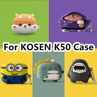 【Direct Supply】เคสหูฟัง แบบนิ่ม ลายการ์ตูน สําหรับ KOSEN K50 KOSEN K50