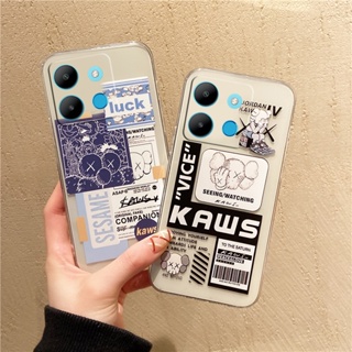 เคสโทรศัพท์มือถือ TPU นิ่ม แบบป้องกัน ลายการ์ตูนหมีน่ารัก สําหรับ Infinix Note 30 Pro VIP 30i Hot 30 Play NFC FREE FIRE Smart 7 Plus HD 4G 5G Note30