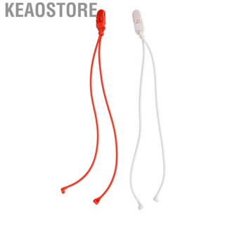 Keaostore 2Pcs  Lanyard Comfortable Wear Very Elastic  Lost