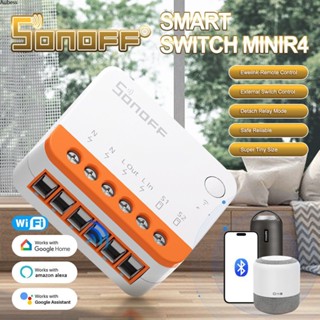 Ready Sonoff Mini R4 Wifi Smart Wifi Conversion Mini Module รีเลย์โมดูล Wi-Fi พร้อมรีโมทคอนโทรลพร้อม Alexa Google Alice Serein