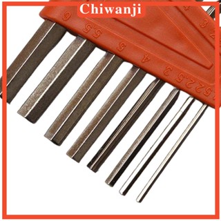 [Chiwanji] ชุดเครื่องมือประแจหกเหลี่ยม สีส้ม ขนาด 78 มม. X 28 มม.