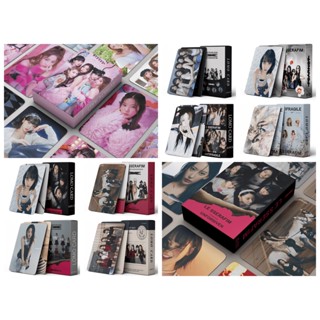 พร้อมส่ง อัลบั้มรูปภาพ LE SSERAFIM FEARLESS LOMO card Kpop 55 ชิ้น