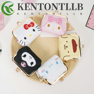 Kentontllb กระเป๋าใส่เหรียญ Cinnamoroll Kuromi Kawaii กระเป๋าสตางค์ ของขวัญ สําหรับผู้หญิง