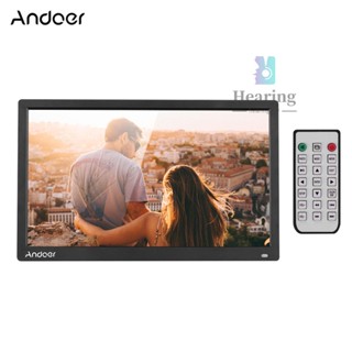 Andoer อัลบั้มรูปภาพดิจิทัล 17.3 นิ้ว ความละเอียด 1600*900 16:9 TN หน้าจอ LED รองรับปฏิทิน กล้อง 6.5