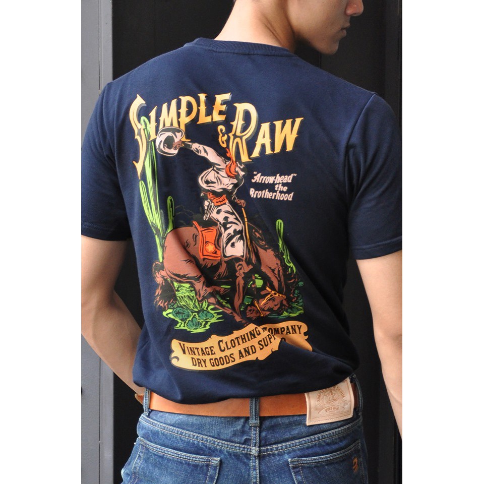 Simple&Raw - Ts717 RodeoField (Navy)