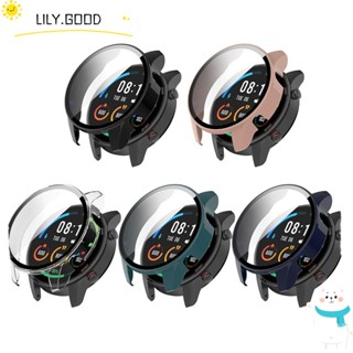 Lily เคส + ฟิล์ม ใหม่ เคสป้องกัน PC สําหรับ Xiaomi Watch Color Sport