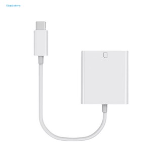 [ Xiapistore ] อะแดปเตอร์การ์ดรีดเดอร์ USB C SD สัญญาณเสถียร สําหรับสํานักงาน