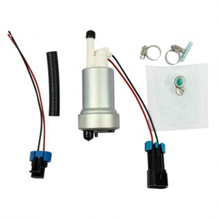 ⚡READYSTOCK⚡Fuel Pump Kit Metal Oil Petrol Pump Pump &amp; Install Silver 525lph Car Tank