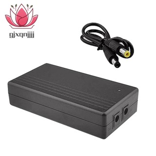 พาวเวอร์ซัพพลายฉุกเฉิน UPS 6000MAh 5V 2A ขนาดเล็ก สําหรับกล้องวงจรปิด