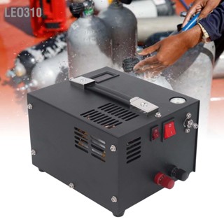 Leo310 PCP Air Compressor 4500PSI ปืนลมแรงดันสูงในตัวแปลงไฟสำหรับรถยนต์