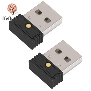 2 ชิ้น USB เมาส์ Jiggler, ตรวจจับอัตโนมัติ เมาส์คอมพิวเตอร์ Mover Jiggler, ช่วยให้คอมพิวเตอร์ตื่น, การเคลื่อนไหวเมาส์จําลอง