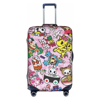 Tokidoki ผ้าคลุมกระเป๋าเดินทาง ป้องกันรอยขีดข่วน ล้างทําความสะอาดได้ สําหรับกระเป๋าเดินทาง 18-32 นิ้ว