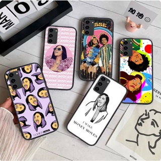 เคสโทรศัพท์มือถือแบบนิ่ม ลาย Nova Cardi B ลิ้น 138d แฟชั่น สําหรับ Samsung S21 Plus S21S Fe S30 Ultra Note 8 9 10 Lite