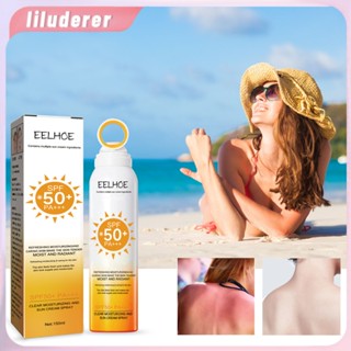 Eelhoe Sunscreen Spray Summer Sunscreen Protection Skin Whitening Isolation Whole Body Long-last Uv Protection HO