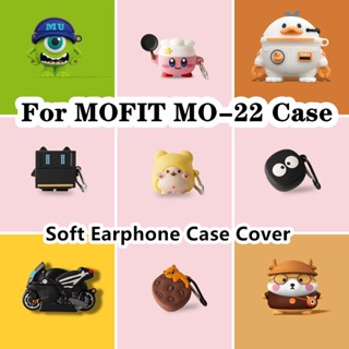 【Case Home】เคสหูฟัง แบบนิ่ม ลายการ์ตูน สําหรับ MOFIT MO-22 MOFIT MO-22