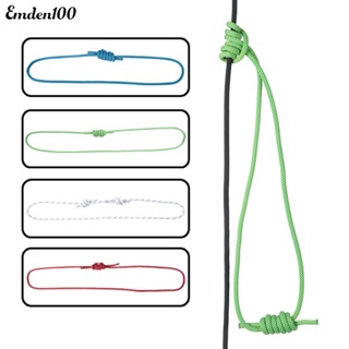 เชือกผูกปม แบบพกพา ความแข็งแรงสูง สําหรับปีนเขา