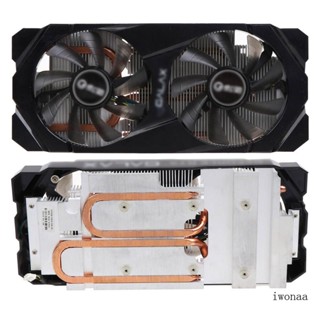 Iwo พัดลมระบายความร้อนการ์ดจอ VGA 85 มม. 4Pin สําหรับ GeForce RTX 1660 1660Ti SUPER