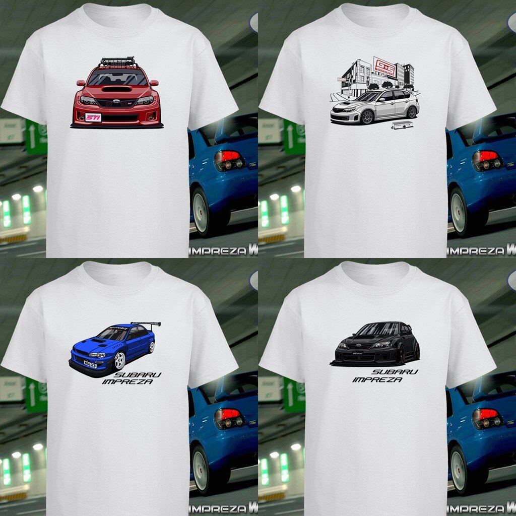 เสื้อยืด RACING เสื้อซิ่ง [SUBARU] [SET1]
