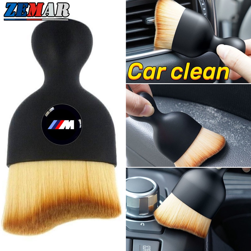 แปรงทําความสะอาดช่องแอร์รถยนต์ แบบนิ่ม สําหรับ Bmw M EQE EQC W207 Bmw F30 E36 Bmw 320i F30 X1 E 1 ชิ